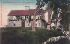 Postcard MA Kingston Massachusetts Gov William Bradford House c.1900s H3 picture