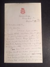 RICHARD A. PROCTOR HANDWRITTEN LETTER SIGNED, ASTRONOMER, SCIENCE AND RELIGION picture