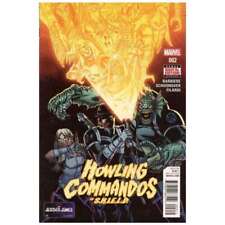 Howling Commandos of S.H.I.E.L.D. #2 in Near Mint + condition. Marvel comics [y picture