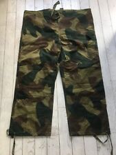 Vintage Commando Paratrooper Belgian Army camouflage brushstroke Congo Pants picture