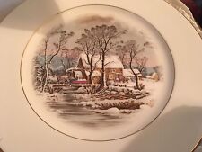 NEW Lot 3 5pc Place Setting Currier and Ives 
