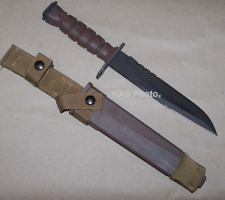 Vintage Knife OKC3S Ontario Knife Company Bayonet & Scabbard Genuine USMC Issue picture