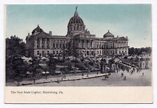 1906 Harrisburg PA Postcard The New State Capitol Building Glitter Royal Pub UDB picture