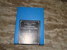 RARE Collins New Longprimer Concordance Bible KJV in box picture