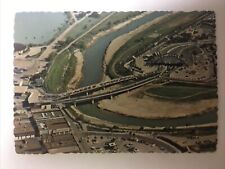 Gateway International Bridge Rio Grande River Texas Mexico Vintage Postcard picture