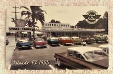 Steak N Shake Classic Vintage Cars Drive-In Orlando FL Foiled 2018 Gift Card picture