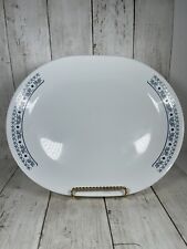 Corelle BLUEBERRY Blue Berries Oval Platter Summer Impressions 12 1/4” X 10” picture
