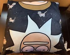 GIANT RICK AND MORTY PLUSHY PILLOW JUMBO HUGE 22 X 22 X 8 Inches DAVE & BUSTERS picture