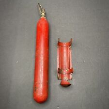 Vintage 1945 EMPTY Tireflator Automobile Tire Inflator Cannister Compressed Air picture