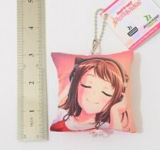 BanG Dream Toyama Kasumi Mini Cushion Strap Keychain Japan Anime B2552 picture