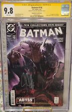 BATMAN #118 CGC 9.8 SIGNED BY J. WILLIAMSON BOGDANOVIC VARIANT COVER FIRST ABYSS picture