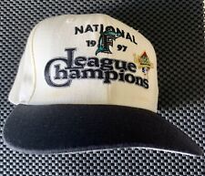 FLORIDA MARLINS NATIONAL LEAGUE CHAMPIONS CAP HAT SNAP BACK FISH LOGO 1997 picture