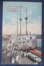 1912 Venice California Ward McFadden Ship Cafe Postcard picture