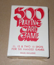 500 Playing Card Game New in Sealed Box picture