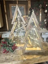 Wooden Christmas  Trees  picture