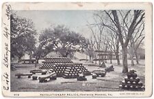 Post Card Revolutionary Relics Fortress Monroe Virginia picture