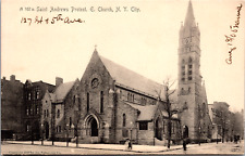 Vintage 1905 Saint Andrews Protestant Episcopal Church New York City NY Postcard picture