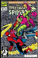 1993 MARVEL COMICS THE SPECTACULAR SPIDER-MAN GIANT-SIZED 200th ISSUE Foil Cover picture
