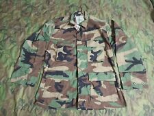 USGI Military Army Combat Coat Blouse Shirt Woodland Camo BDU Medium Short NWT picture