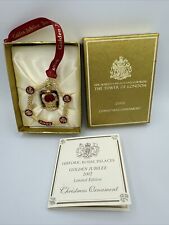 2002 Tower of London Historical Royal Palaces Golden Jubilee Christmas Ornament picture