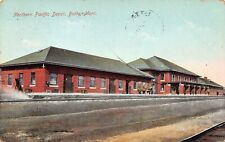 Butte MT Montana Train Railroad Railway Station Depot c1908 DB Vtg Postcard B23 picture