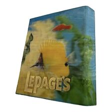 Vintage LePage’s Tropical Fish Matchbook Cover, Collectible Advertising Ephemera picture