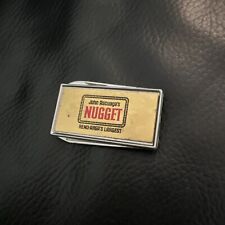 Vintage John Ascuaga's Nugget Sparks NV Money Clip Knife picture