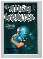 ALIEN WORLDS #7 PACIFIC COMICS RICHARD CORBEN 1984 SIGNED picture