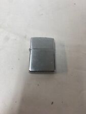 Vintage 1991 Zippo Lighter Chrome Brushed Classic Finish VII picture