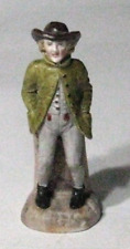 Antique  Conte Boehm German Porcelain Old Man With Hat Well Match Striker/Holder picture