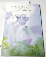 Greeting Card Easter Hallmark DaySpring Beauty of Spring When Hope Springs Anew picture