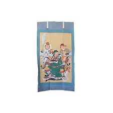 Chinese Canvas Color Ink 3 Men of Oath of Peach Garden Painting Art ws461 picture