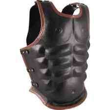 Halloween Real Leather Medieval Muscles Cuirass Body armor Larp cosplay Costume picture