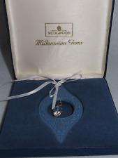 Wedgwood 1997 Pale Blue Jasper Reflection Millennium Gems Ornament #1 - MIB picture