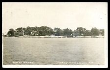 STONY CREEK Connecticut 1908 Money Island. Real Photo Postcard picture