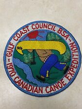 1970 Gulf Coast Council Canadian Canoe Expedition Contingent Patch picture