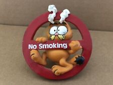 Vintage GARFIELD No Smoking Window Cling Suction Cup #20 picture