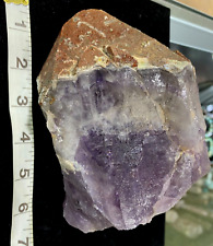 Massive Auralite23 RED CAP Crystal Direct from mine 3.44 lbs Meteorite Amethyst picture