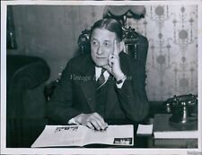 1930 Arthur R Robinson Indiana U.S Senator G.O.P Floor Leader Politics Photo 7X9 picture
