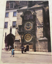 1999 Post Card Praha Czech Republic Astronomical Clock picture