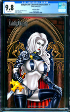 Lady Death Cybernetic Desecration #1 Moore Death Dealer Ed. Coffin CGC 9.8 /50 picture