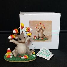Vintage 1990's Charming Tails Figurine Look No Hands Fitz & Floyd Silvestri picture
