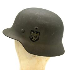 WWII German M40 Stahlhelm with Original Liner & Single Decal picture
