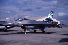 F-16A  J-220  35 mm aircraft slide  CF picture