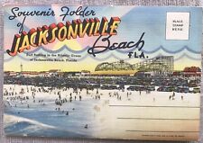 Jacksonville Beach Vintage Souvenir Folder picture