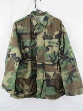 BDU Shirt/Coat Small Regular Cold Weather Heavy Weight Woodland Camo USGI Army picture