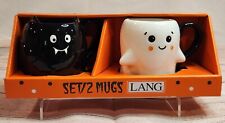 Lang Halloween Ghost & Dracula Mug Cup Set NIB/ 2023 picture