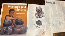 Norton 650 Vintage Motorcycle  Article From 1988 picture