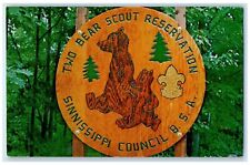 c1950's Two Bear Scout Reservation Camp View Weyerhauser Wisconsin WI Postcard picture