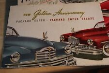 1949 Packard Super & Packard Super Deluxe Golden Anniversary Brochure picture